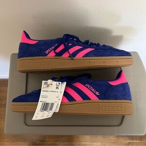 Adidas Originals Handball Spezial Lucid Blue/Lucid Pink US Women’s 7.5